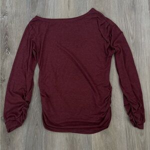 SHEIN Off-Shoulder Ruched Blouse